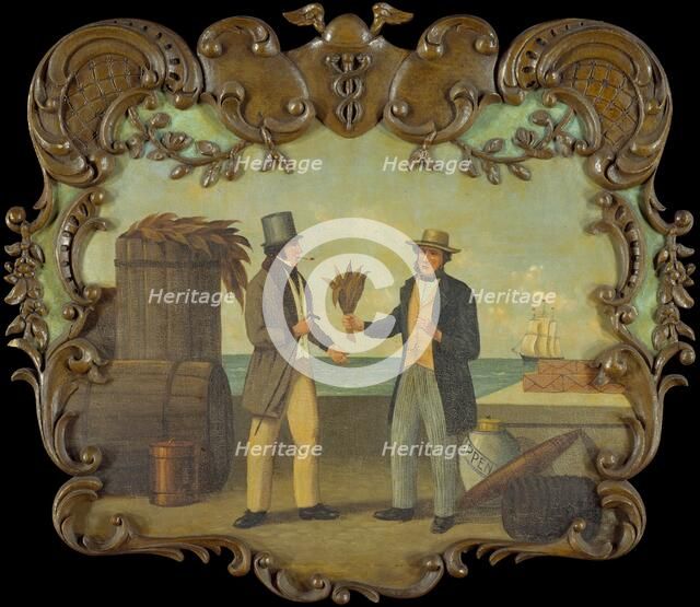 Tobacco Sign, ca. 1850. Creator: Unknown.