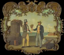 Tobacco Sign, ca. 1850. Creator: Unknown