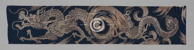 Tobari or Mizuhiki (Temple Banner), Japan, Meiji period (1868-1912), 1801/33. Creator: Unknown.