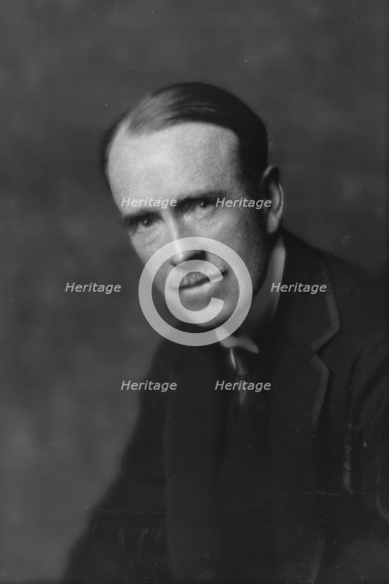 Tobin, Mr., portrait photograph, 1916 Jan. 3. Creator: Arnold Genthe.