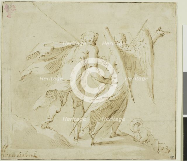 Tobias and the Angel, 1500/77. Creators: Michel Joseph Speeckaert, Hendrik de Clerck.