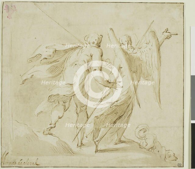 Tobias and the Angel, 1500/77. Creators: Michel Joseph Speeckaert, Hendrik de Clerck.