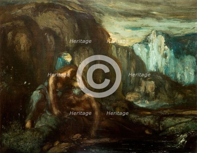 Tobias And The Angel, 1905. Creator: Charles S Ricketts.