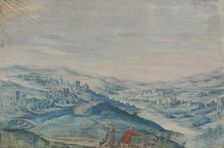 Tobias and the angel, 1st part of 17th century. Creator: Unknown