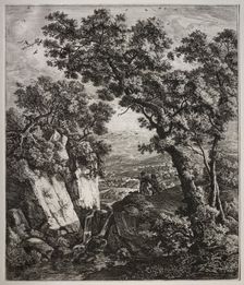 Tobias and the Angel. Creator: Anthonie Waterloo (Dutch, 1609/10-1690)