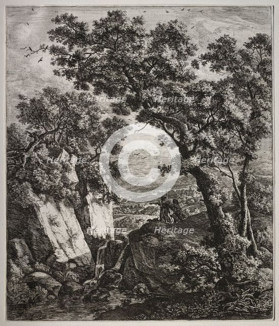 Tobias and the Angel. Creator: Anthonie Waterloo (Dutch, 1609/10-1690).