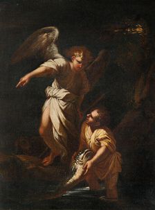 Tobias and the Angel. Creator: Rosa, Salvatore (1615-1673)