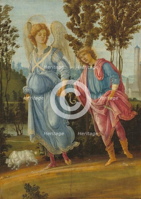 Tobias and the Angel, c. 1475/1480. Creator: Filippino Lippi.