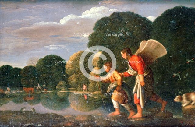 'Tobias and Angel', 1578-1610. Artist: Adam Elsheimer