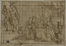Tobias and Sarah Praying on Their Wedding Night, n.d. Creator: Lazzaro Tavarone