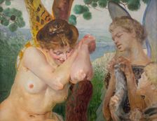 Tobias with a Harpy, 1909. Creator: Jacek Malczewski