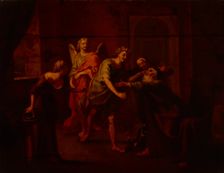 Tobias with His Father, 18th century. Creator: Unknown