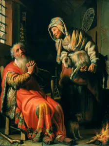 Tobit and Anna 1626. Artist: Rembrandt Harmensz van Rijn
