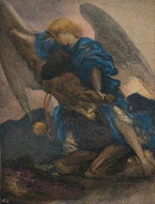 Tobit and the Angel c1886. Artist: Frederic Leighton