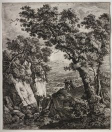 Tobit and the Angel. Creator: Anthonie Waterloo (Dutch, 1609/10-1690)