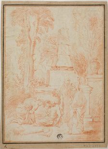 Tobit Burying the Dead or Funeral of Phocian, n.d. Creator: Unknown