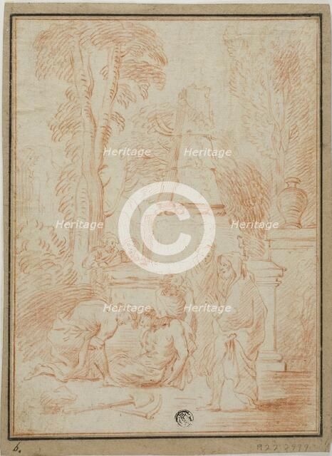 Tobit Burying the Dead or Funeral of Phocian, n.d. Creator: Unknown.