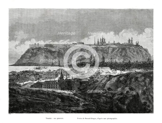 Tobolsk, Siberia, Russia, 1886. Artist: Jean Baptiste Henri Durand Brager