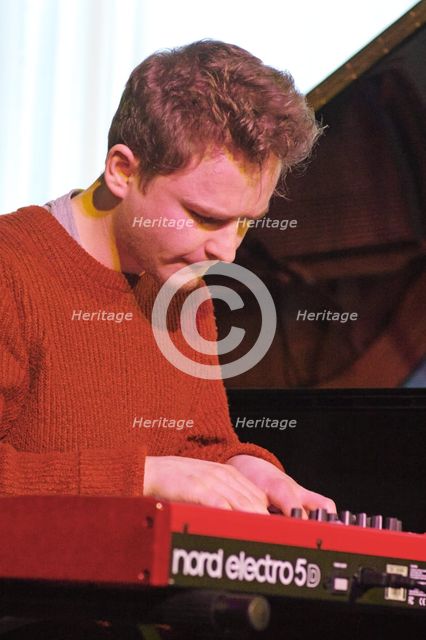 Toby Comeau Jam Experiment, Watermill Jazz Club, Dorking Surrey, 2.5.19. Creator: Brian O'Connor.