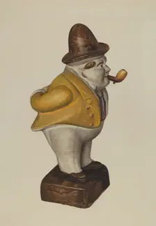 Toby Figure, c. 1940. Creator: Mina Lowry