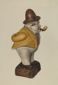 Toby Figure, c. 1940. Creator: Mina Lowry