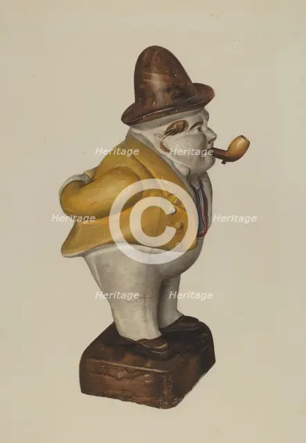 Toby Figure, c. 1940. Creator: Mina Lowry.