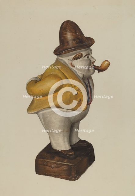 Toby Figure, c. 1940. Creator: Mina Lowry.