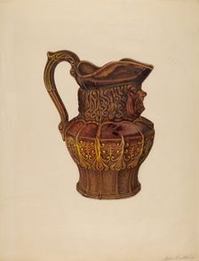 Toby Mug, 1938. Creator: John Cutting