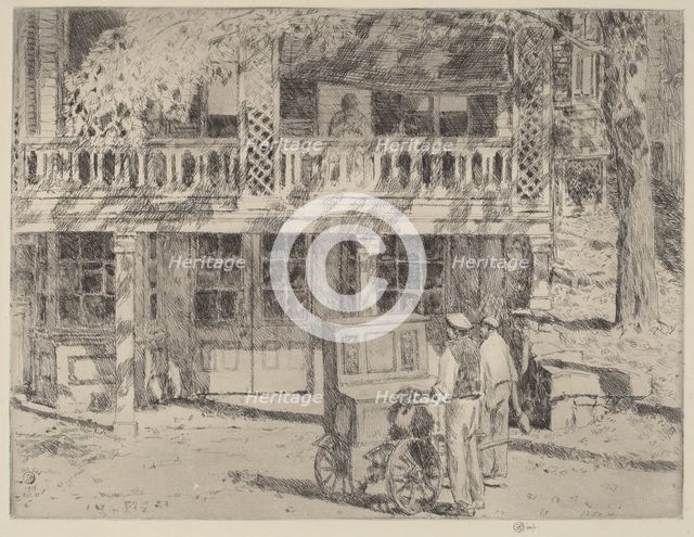 Toby's, Cos Cob, 1915. Creator: Frederick Childe Hassam.