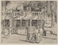 Toby's, Cos Cob, 1915. Creator: Frederick Childe Hassam
