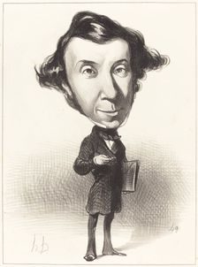 Tocqueville, 1849. Creator: Honore Daumier