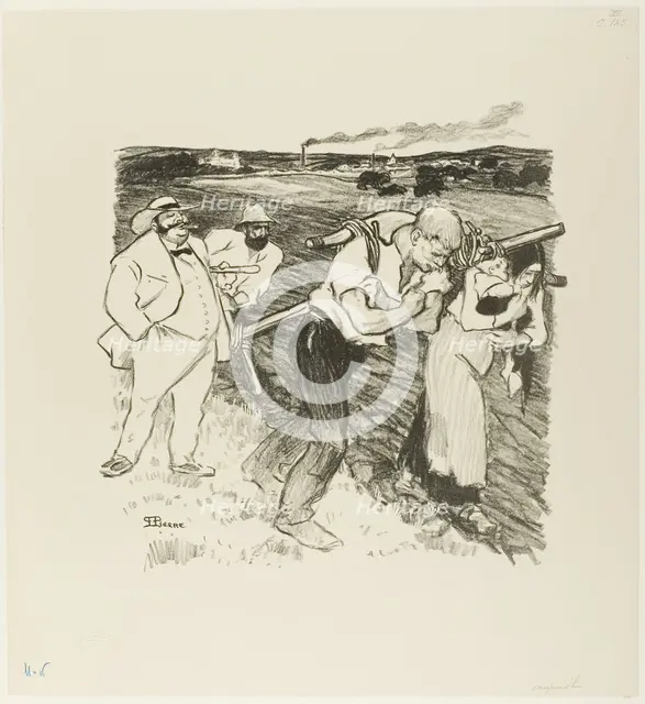 Today!, 1894. Creator: Theophile Alexandre Steinlen.