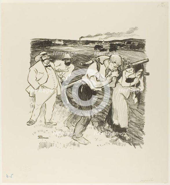 Today!, 1894. Creator: Theophile Alexandre Steinlen.