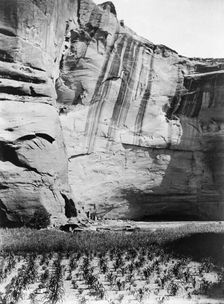 Today and Yesterday-Navajo. Antelope Ruin, Canyon del Muerto, c1906. Creator: Edward Sheriff Curtis