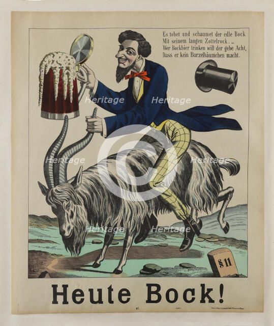 Today Bock!, c1900-1910. Creator: Anonymous.