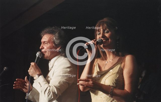 Todd Miller, Unknown female singer, All Star Crescendo Swing Band, Bournemouth, 2007. Creator: Brian Foskett.