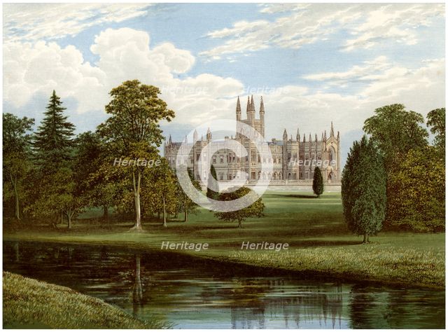 Toddington Park, Gloucestershire, home of Lord Sudeley, c1880. Artist: Unknown