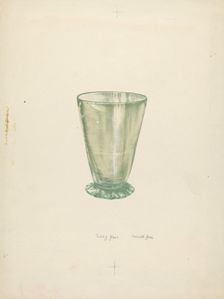 Toddy Glass, 1935/1942. Creator: Minnetta Good