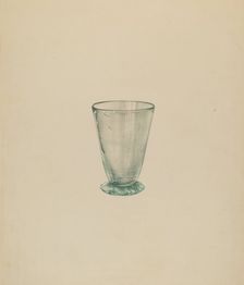 Toddy Glass, c. 1937. Creator: James McCreery