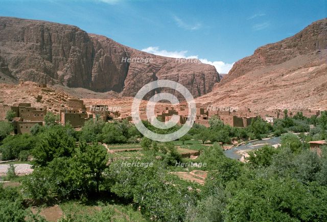 Todra Gorge, Morocco.  Creator: Vivienne Sharp.