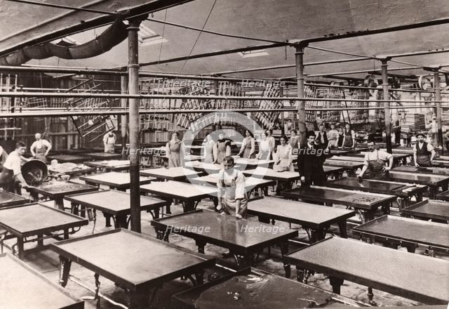 Toffee making at Mackintosh, Halifax, West Yorkshire, 1912. Artist: Unknown