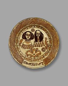 Toft dish, c1670. Artist: Thomas Toft