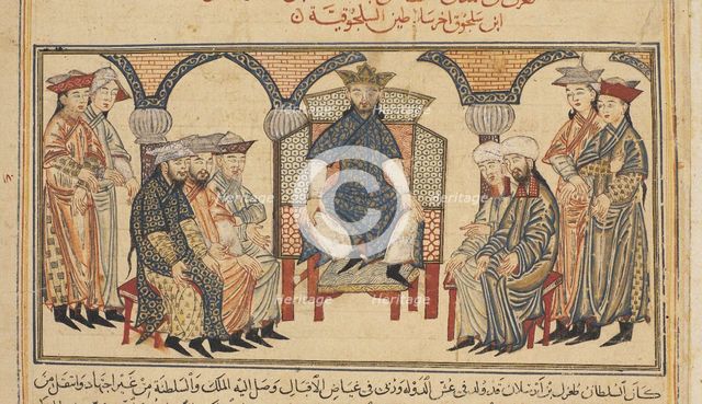 Toghrul III, the last king of the Seljuq Empire, ca 1306-1314. Creator: Anonymous.