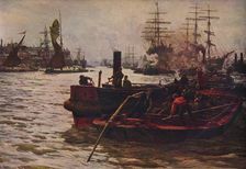 Toil, Glitter, Glime and Wealth 1883 (1935). Artist: William Lionel Wyllie