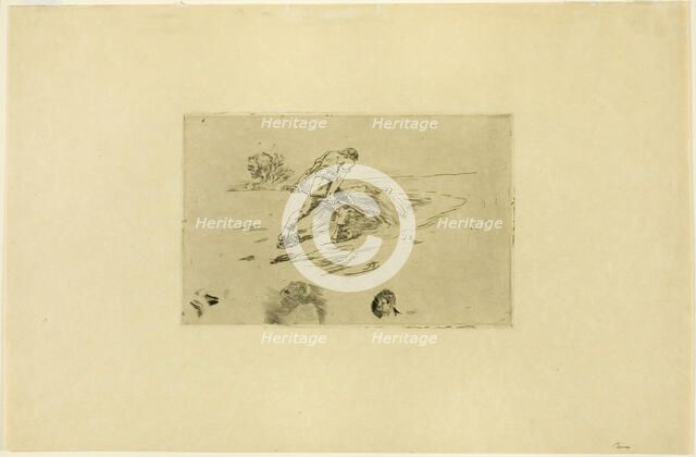 Toil, II, n.d. Creator: Félicien Rops.