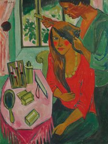Toilet, 1921. Creator: Pechstein, Hermann Max (1881-1955)