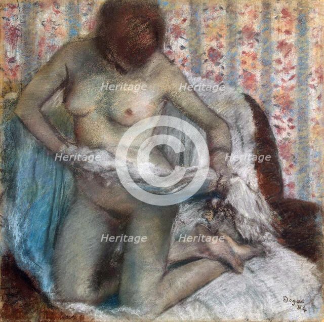 'Toilet of a Woman', 1884.  Artist: Edgar Degas