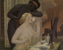 Toilet of Helen, La Belle Hélène, 1914. Creator: Bryson Burroughs