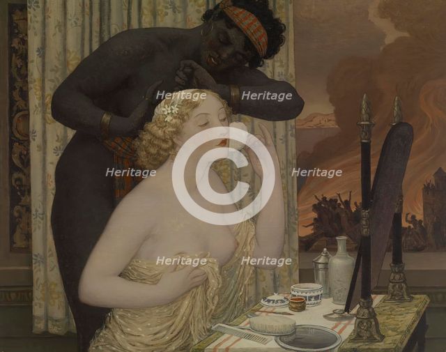 Toilet of Helen, La Belle Hélène, 1914. Creator: Bryson Burroughs.