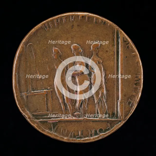 Toilet of Venus (?) [reverse], c. 1500. Creator: Unknown.